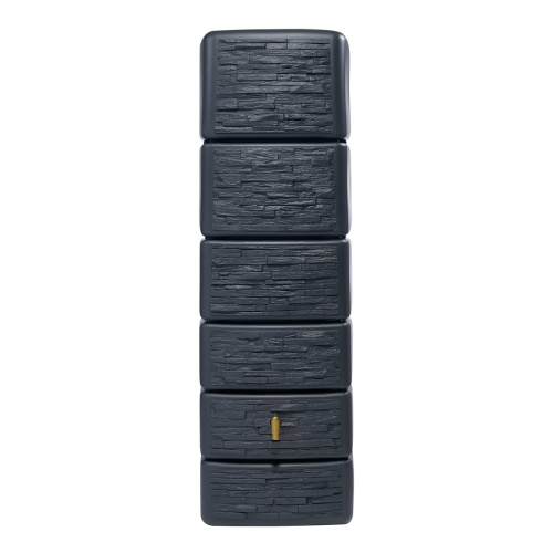Zbiornik na deszczówkę Slim Stone Decor 300 l przyścienny