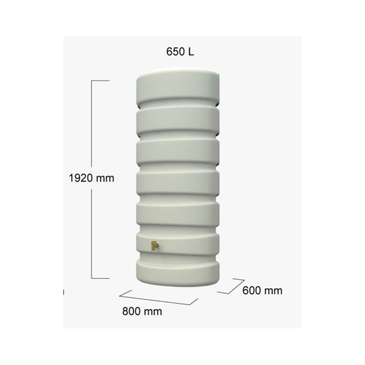 Zbiornik na deszczówkę Classic 650l