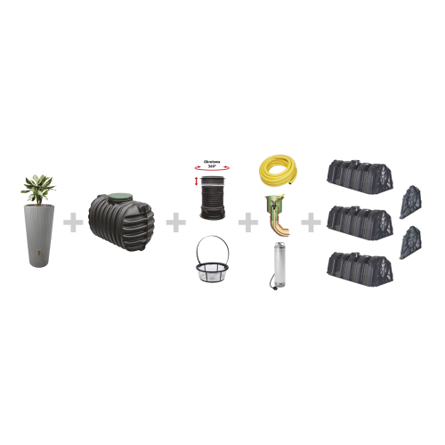 Zestaw Ogród Komfort Plus 3000l