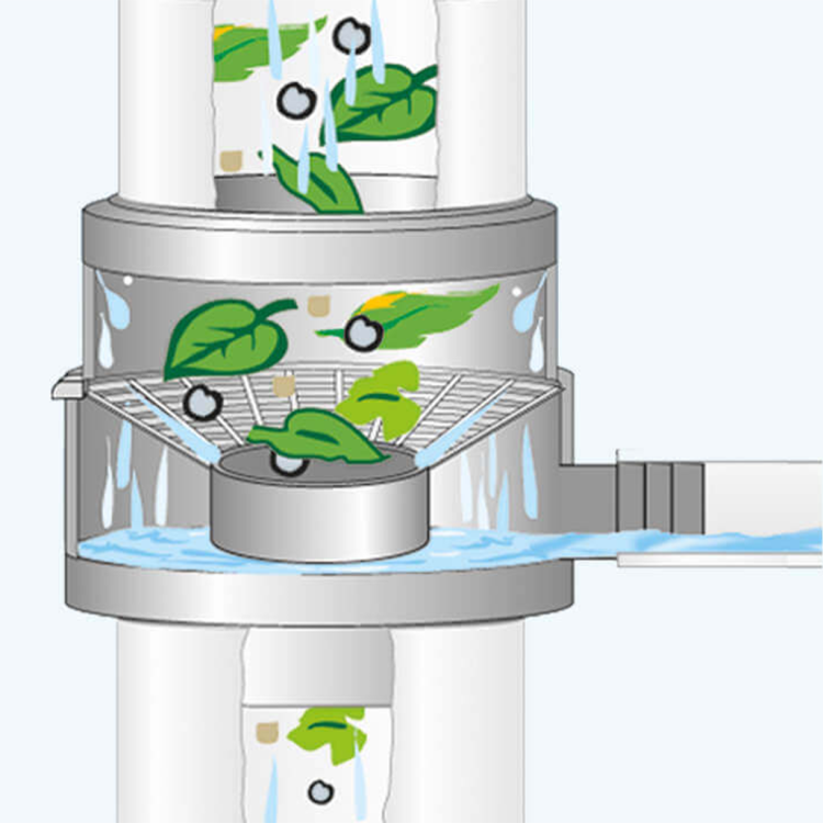 Zbieracz wody Automat szary