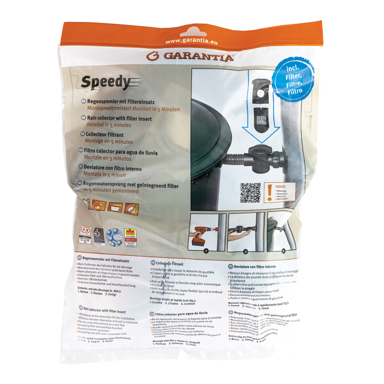 Zbieracz wody deszczowej Speedy